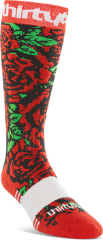 Damskie skarpety snowboardowe Thirty Two -  Double red/black