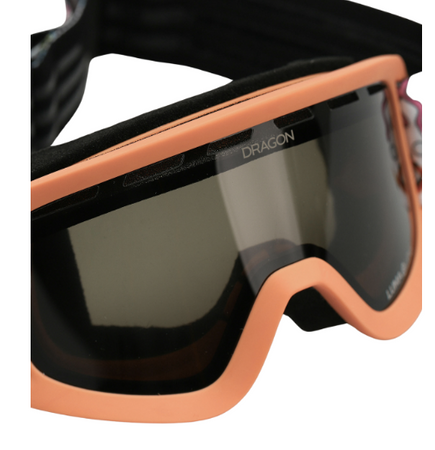 Gogle Snowboardowe -  Dragon LIL D junior seafriends/lumalens dark smoke